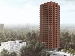 Проект №2-14 "Монолитный дом с подземной автостоянкой в г. Москва"